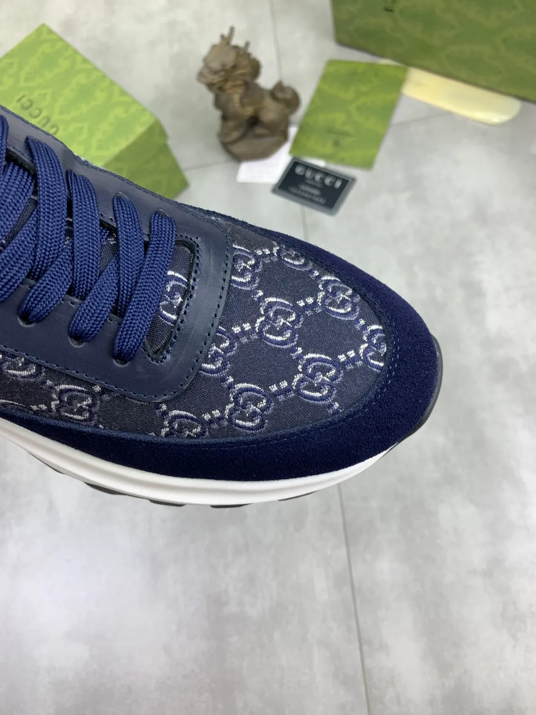 Men's shoes 💰P440💰[New model] (GUCCI) official website's latest 🎁🎁casual and fashionable men's shoes👟, hot style💥 style is simple and elegant, exclusive for trendy men. Unique official website's latest brand double G element 👑Gucci original style Decoration, fashionable and generous, made of original frosted calfskin ✅ fully imported first-layer pigskin lining, the official website specifies wear-resistant, lightweight original rubber casual outsole, classic model taken in real life 🎬38-44 (customized for 45) 4️⃣ colors available